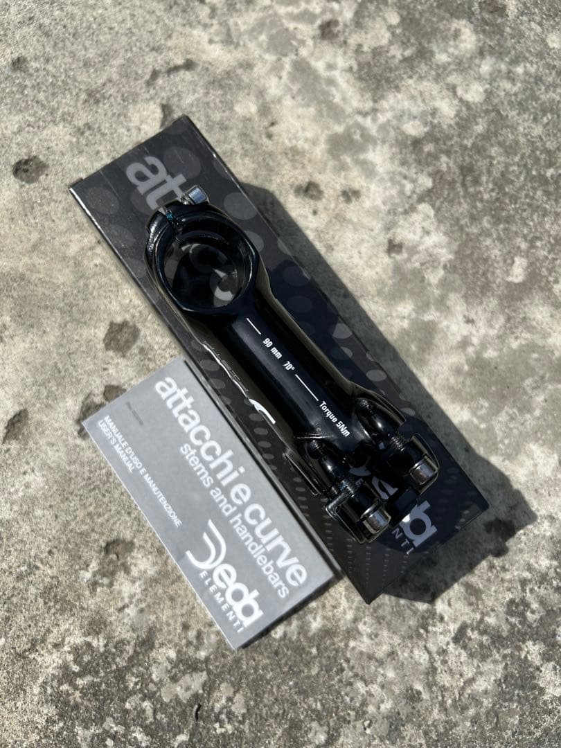 Deda ステム 31.8mm 90mm ブラック　pista ピスト　70°