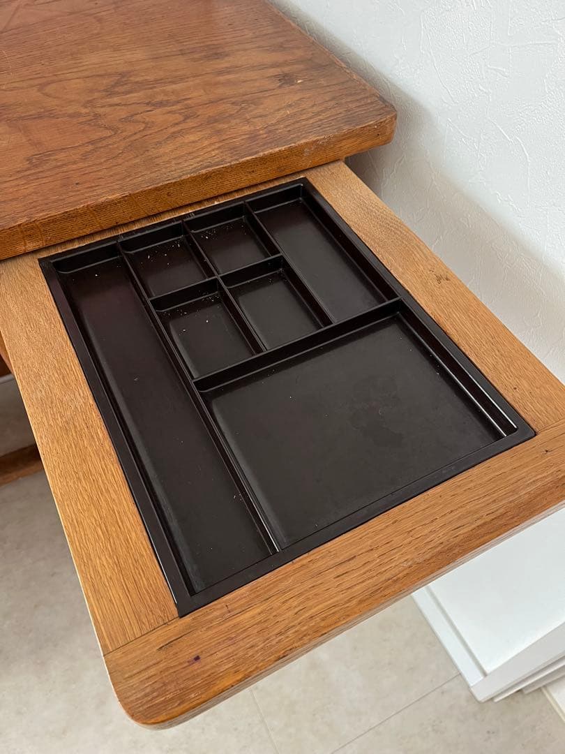 木製デスク 学習机 事務机 アンティーク テーブル