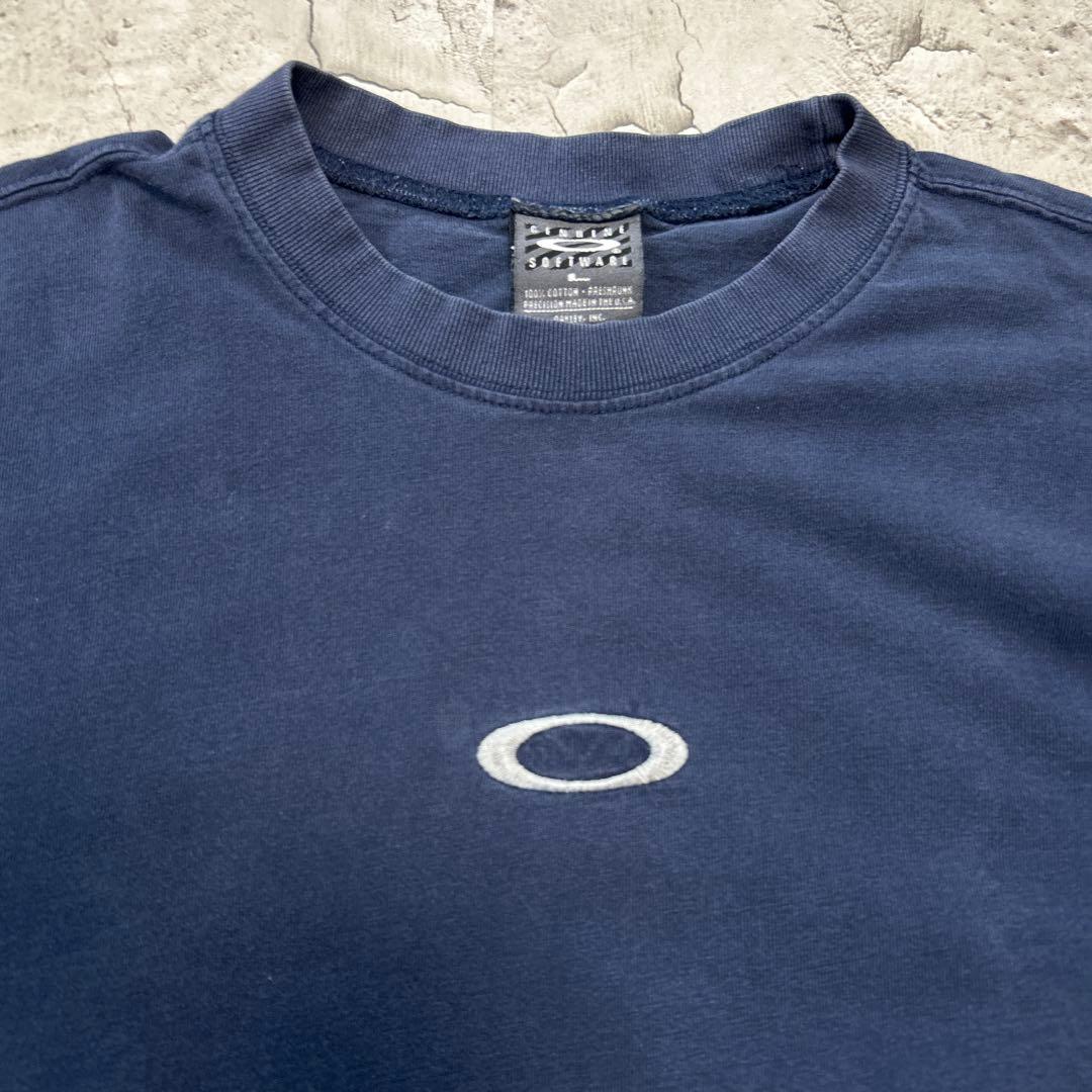 90s OLD OAKLEY 旧タグ オークリー ロンT USA製 L