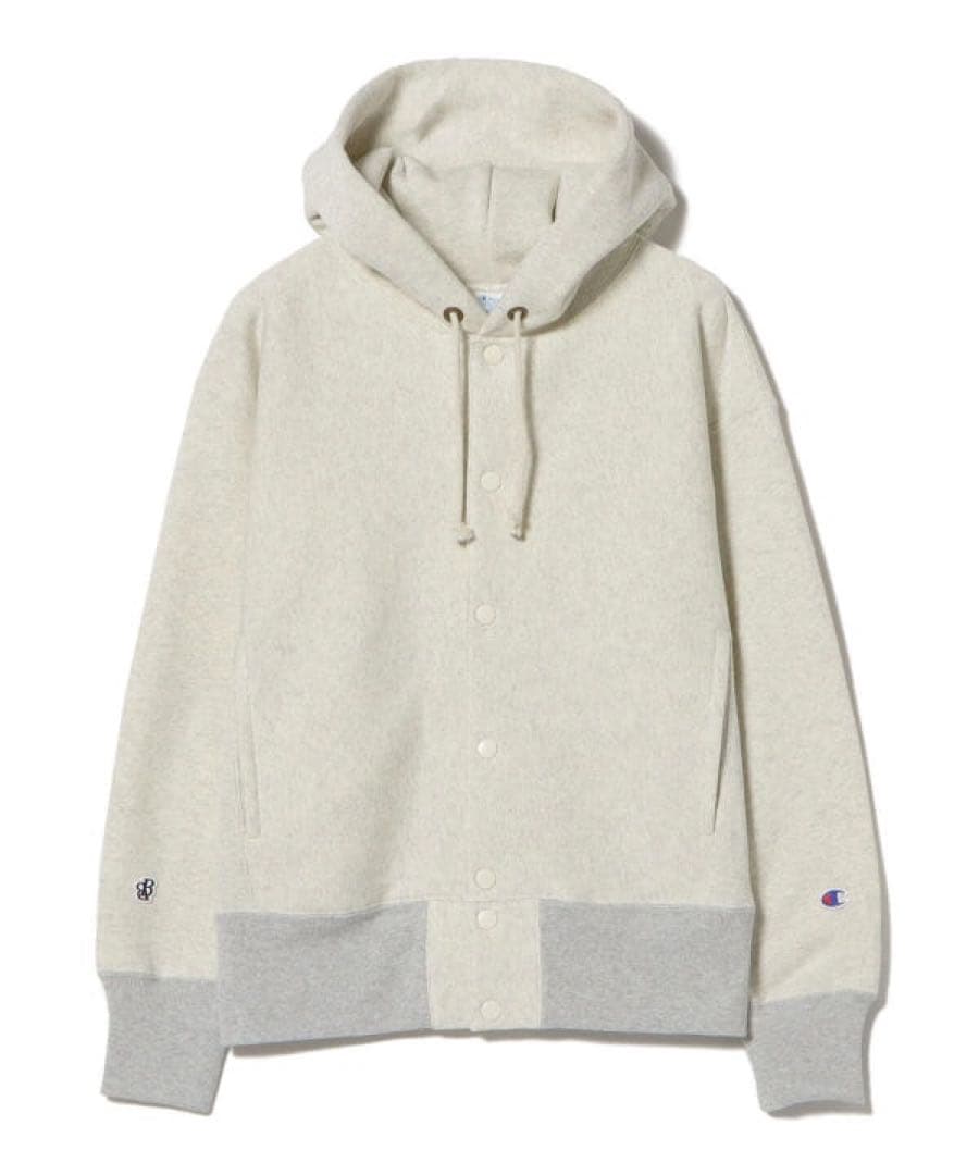 Champion BEAMS BOY 別注 リバースウィーブ　スウェットパーカー