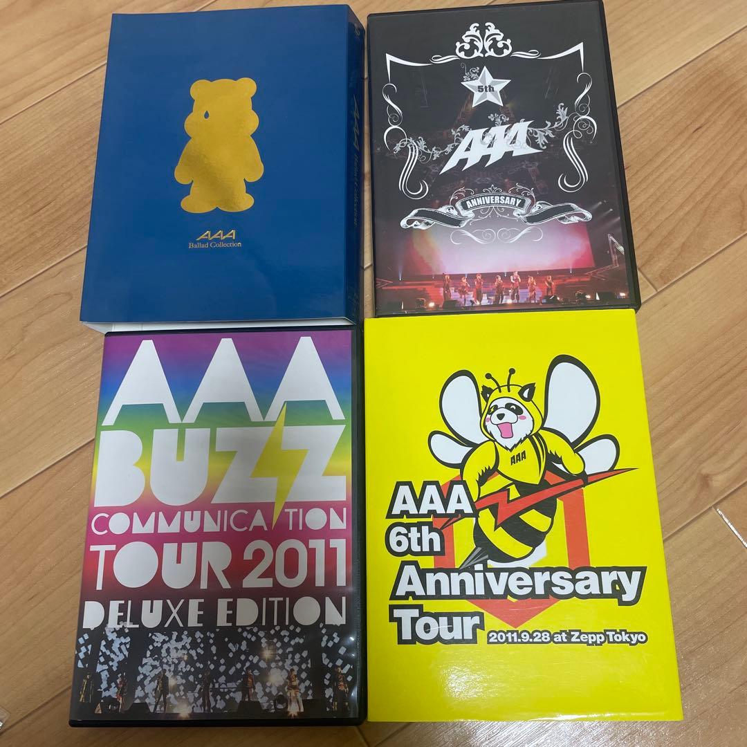 AAA まとめ売り LIVEDVD 写真集 クリアファイル