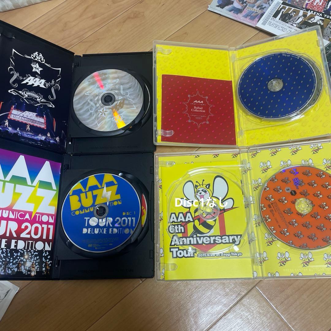 AAA まとめ売り LIVEDVD 写真集 クリアファイル