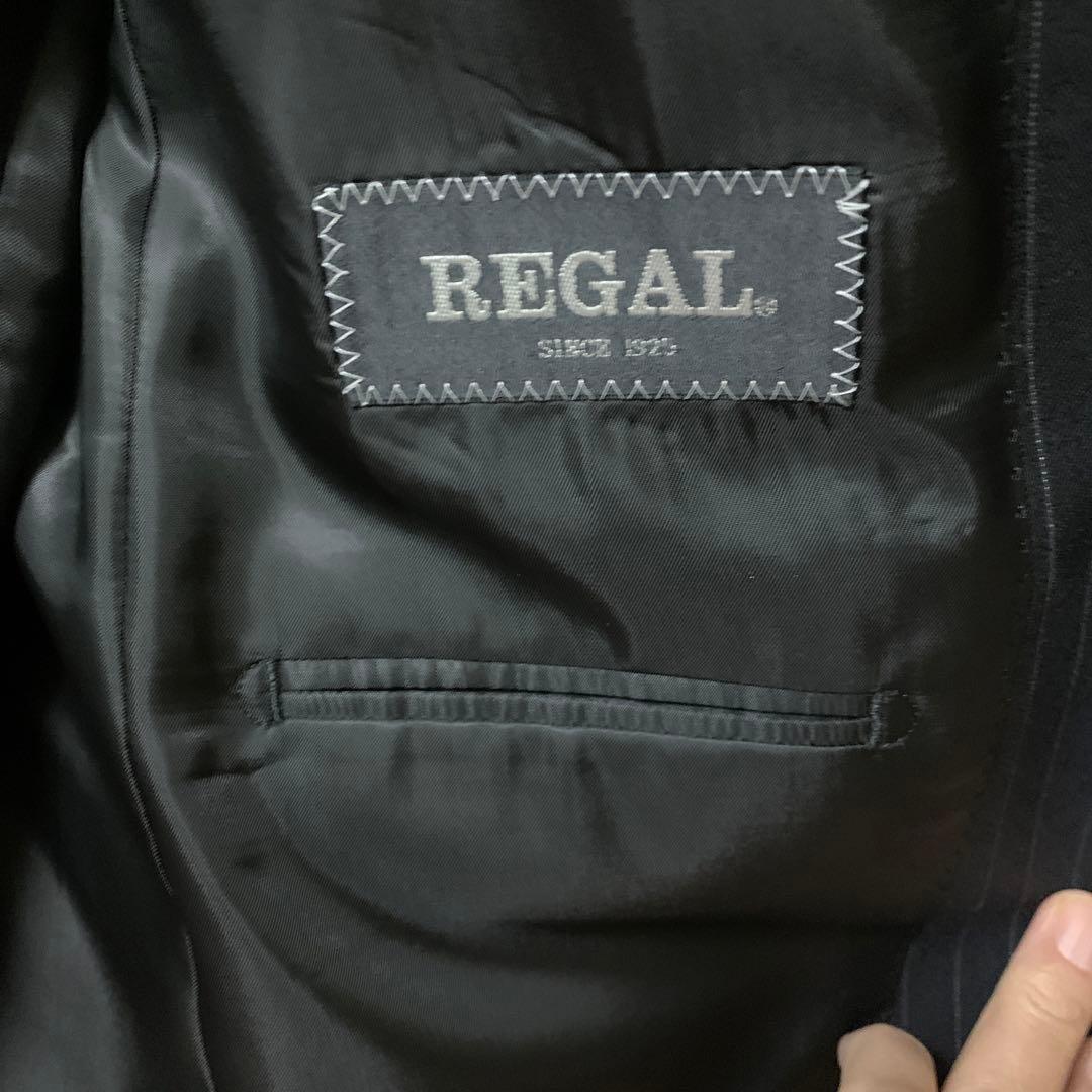 新品未使用REGALストライプ スーツ ジャケットとパンツA5