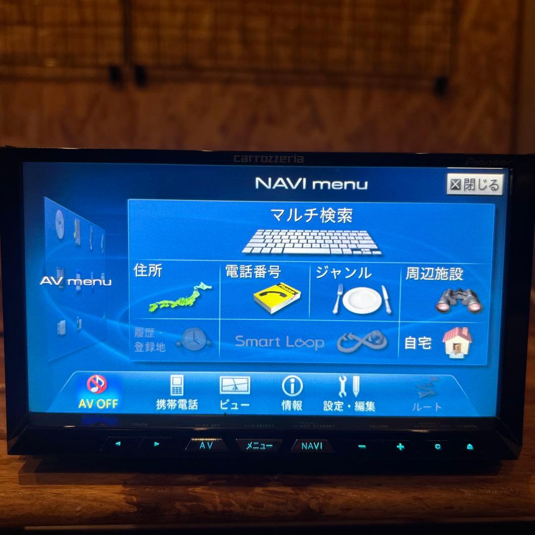 サイバーナビAVIC-ZH09CS & クルーズスカウターユニット セット完動品
