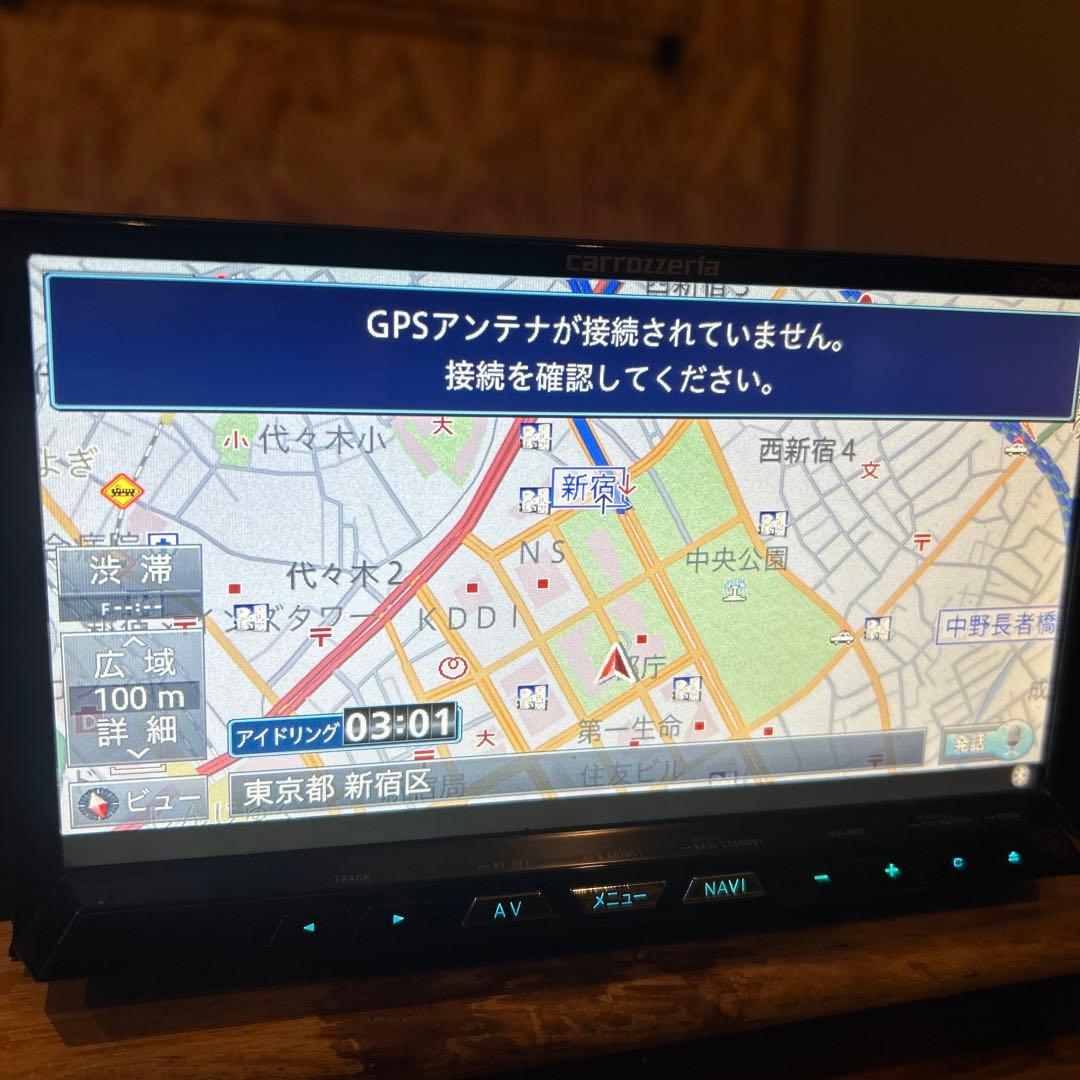 サイバーナビAVIC-ZH09CS & クルーズスカウターユニット セット完動品