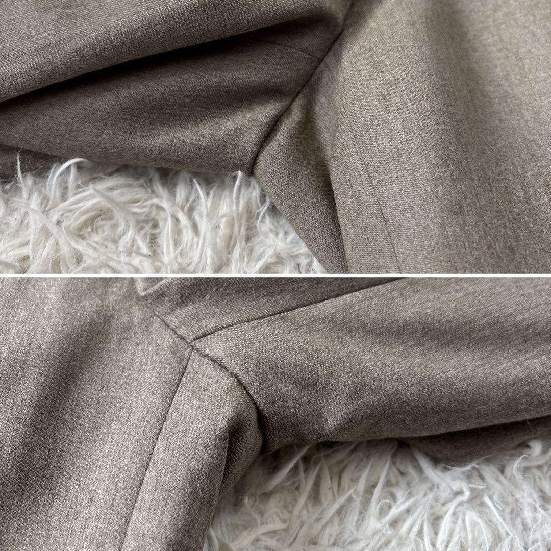 美品☆【スーツカンパニー】カノニコ生地　近年現行　ベージュ　本切羽165cm6D