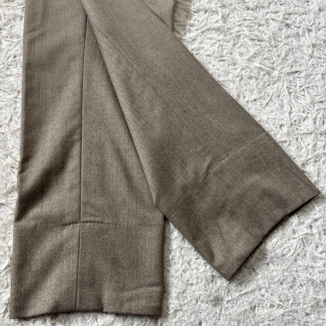 美品☆【スーツカンパニー】カノニコ生地　近年現行　ベージュ　本切羽165cm6D