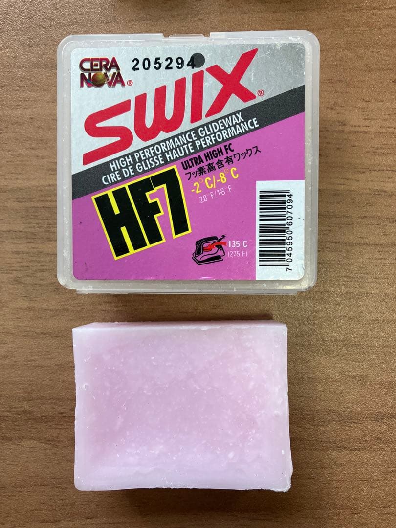 SWIX HF7ワックス