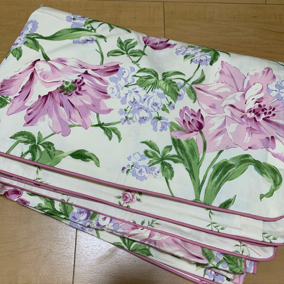 ローラアシュレイ　掛け布団カバー　150×210 　未使用