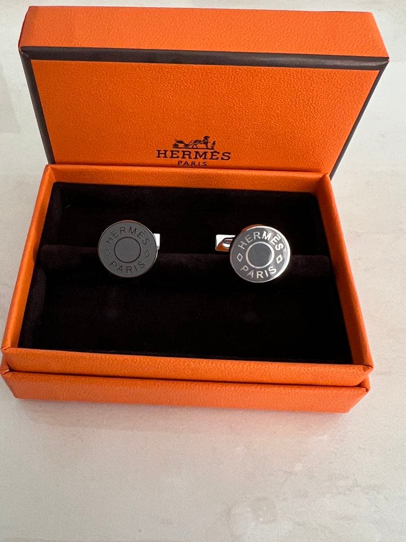 HERMES カフリンクス　リコル 2 エタン