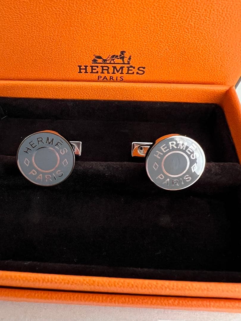 HERMES カフリンクス　リコル 2 エタン