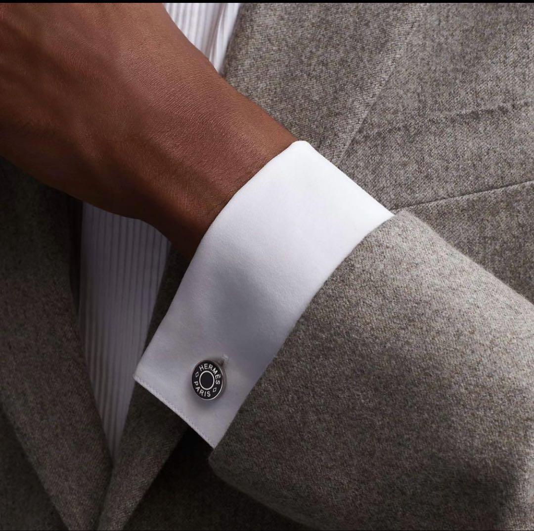 HERMES カフリンクス　リコル 2 エタン