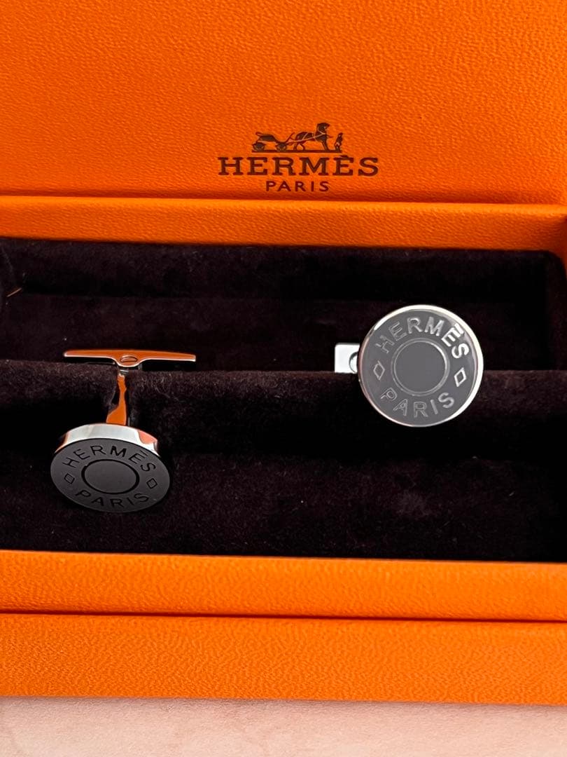 HERMES カフリンクス　リコル 2 エタン