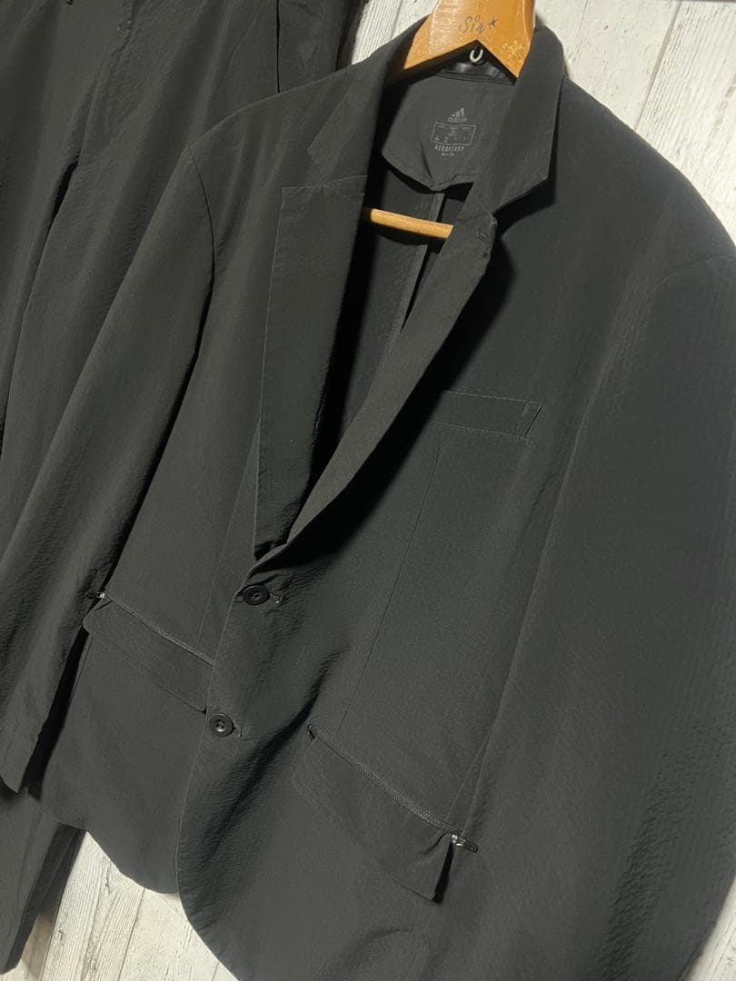 伊勢丹豪華版 アディダス セットアップ AEROREADY シアサッカー Y-3