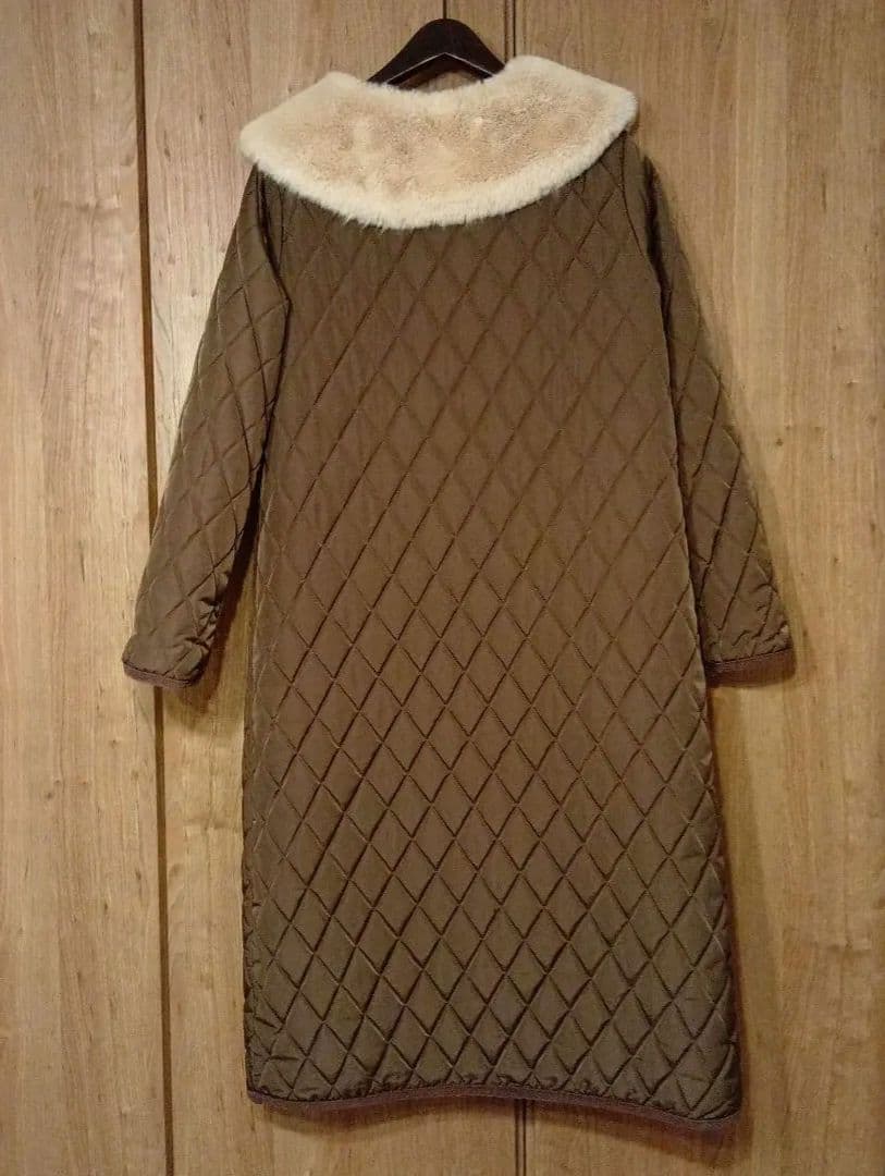 yukiemon　4ニャンズ　4way　キルティングロングコート