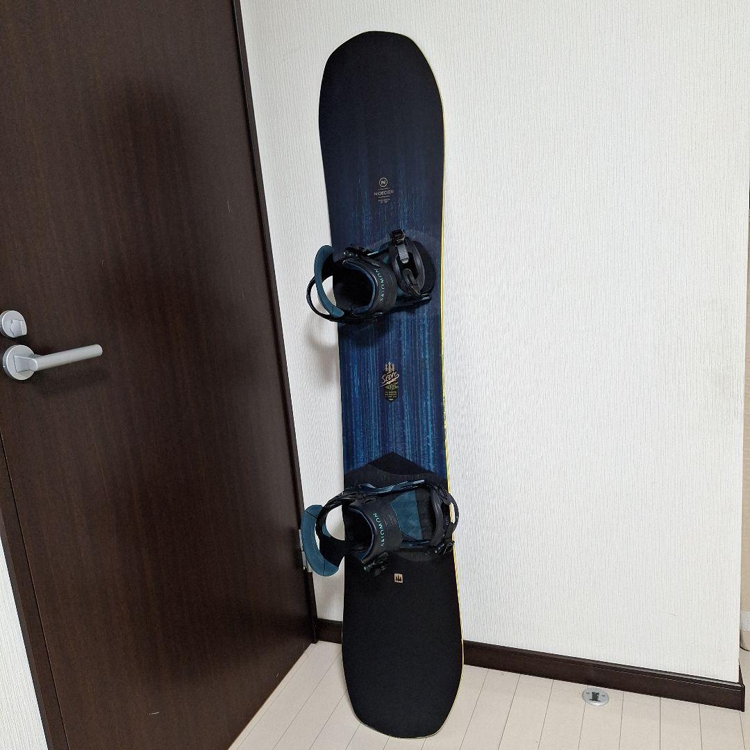 スノーボードセット　ナイデッカースコア149 サロモンミラージュS-M サイズ