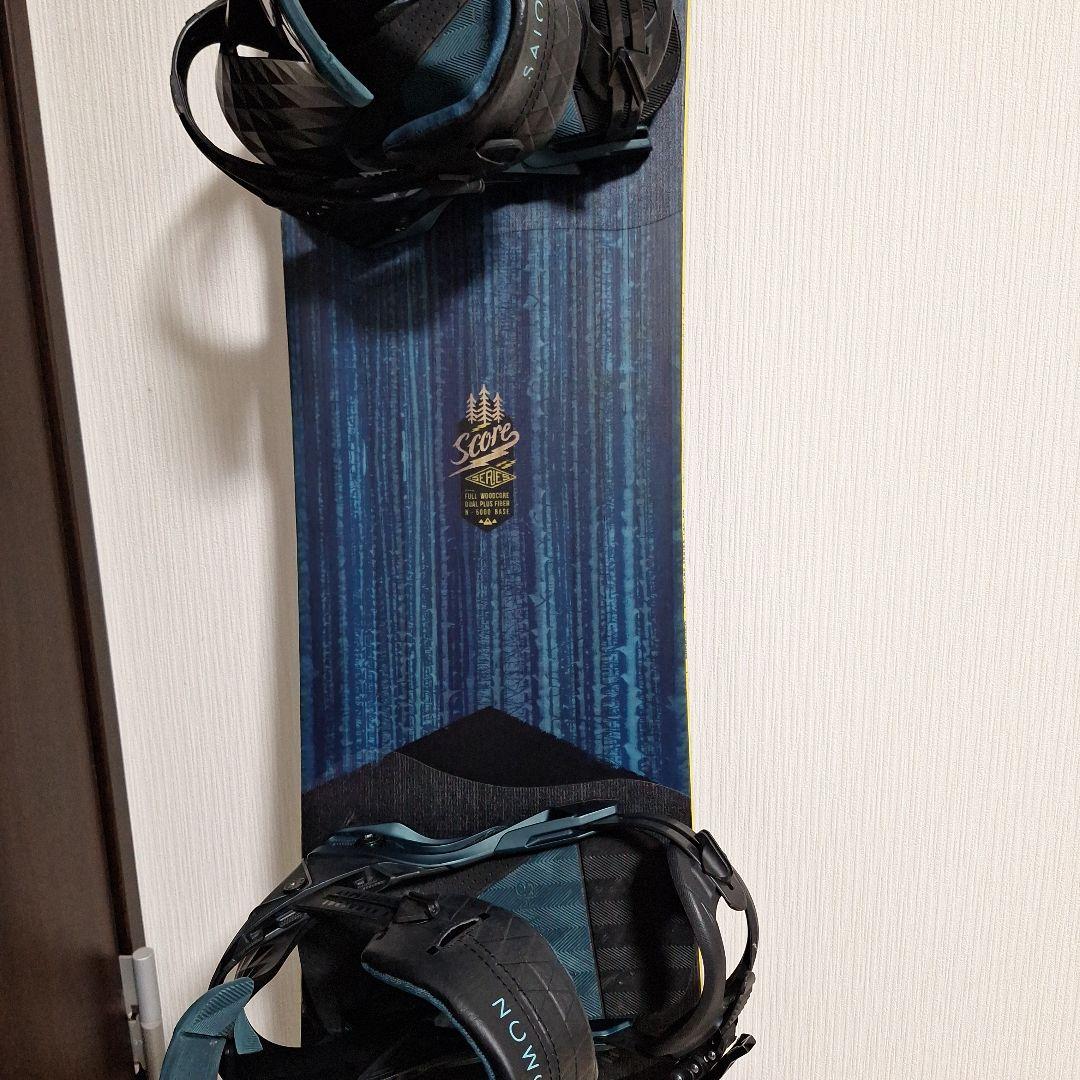 スノーボードセット　ナイデッカースコア149 サロモンミラージュS-M サイズ