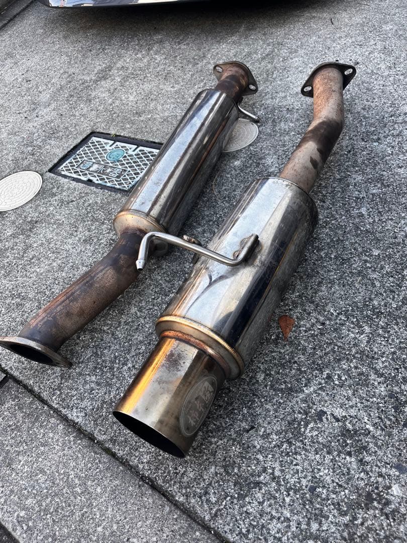 Z33 柿本改　一本だし　マフラー　車検対応