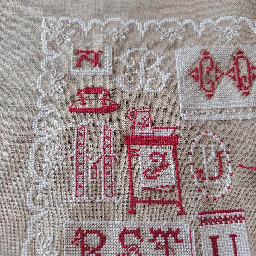 専用　クロスステッチ完成品　３点