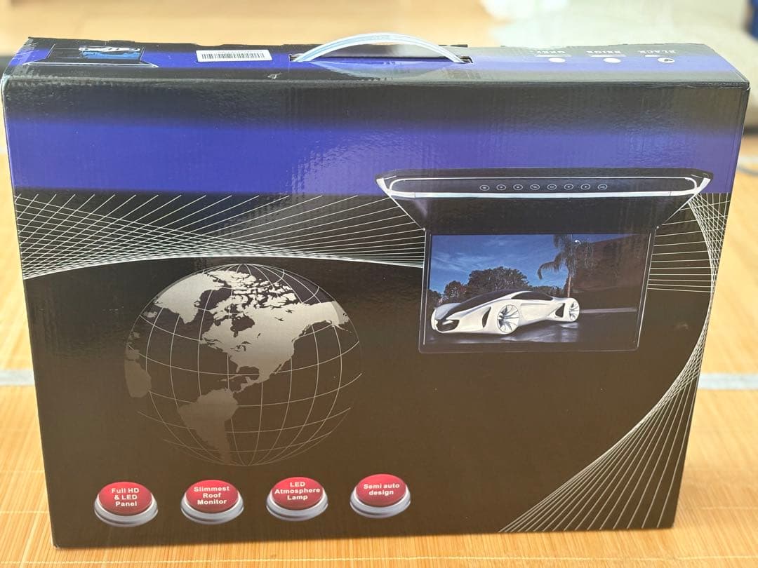 【最終値下げ】17.3インチフリップダウンモニター