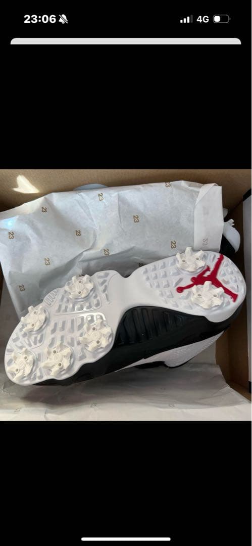 エアジョーダン16 ゴルフシューズ 22.5cm