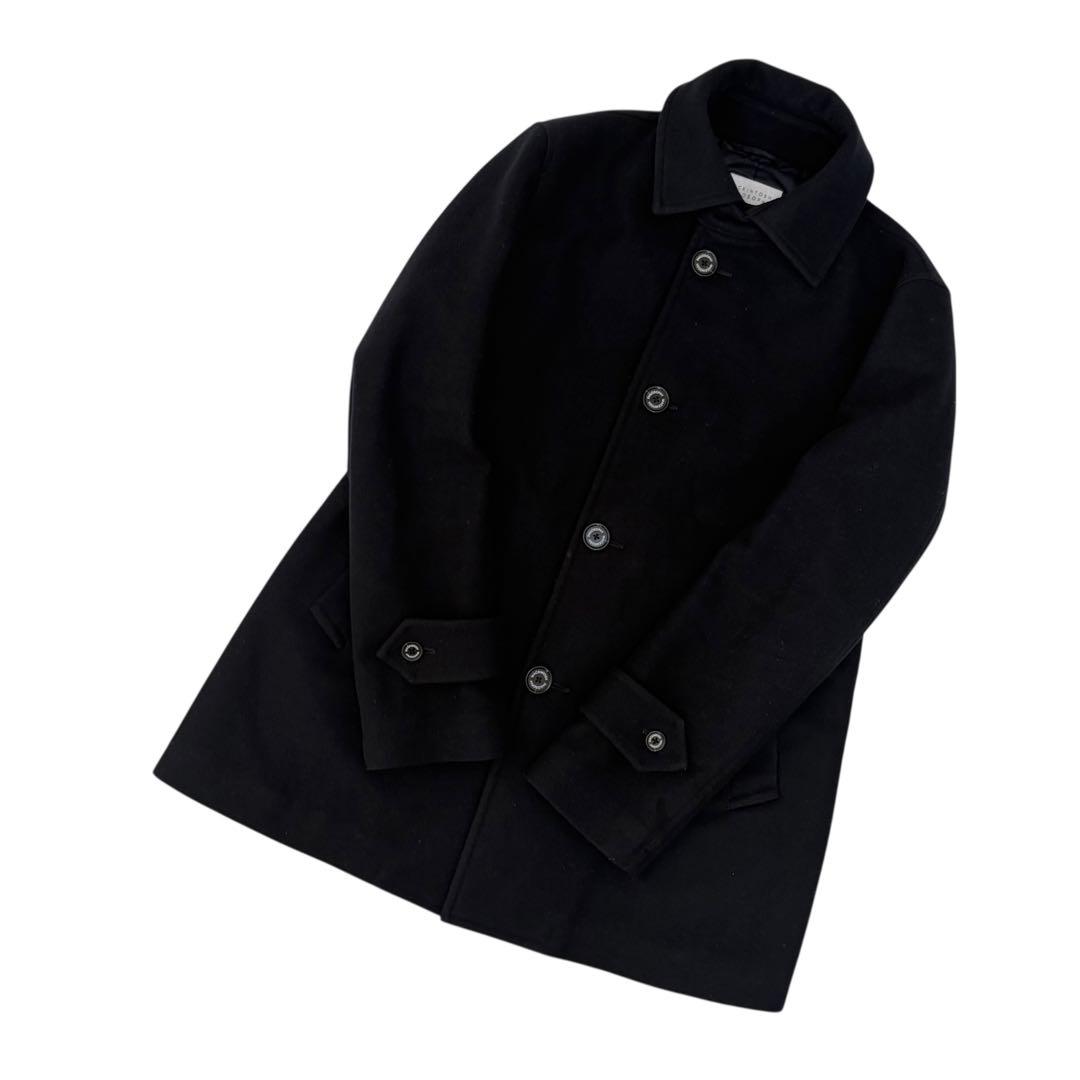 【美品】マッキントッシュ Pコート メルトン ウール キルティング ジャケット