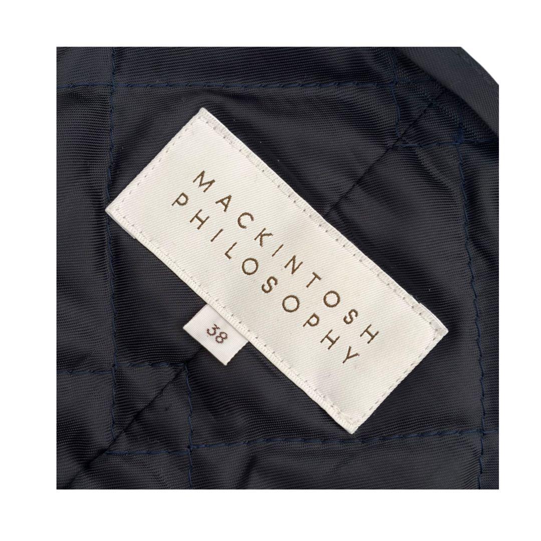 【美品】マッキントッシュ Pコート メルトン ウール キルティング ジャケット