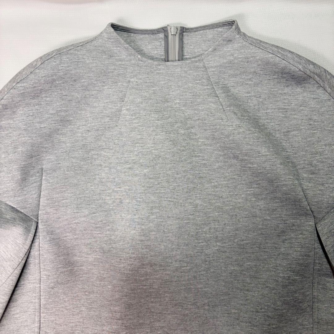 ヘイヴ HEVE チューリップボンディングブラウス グレー