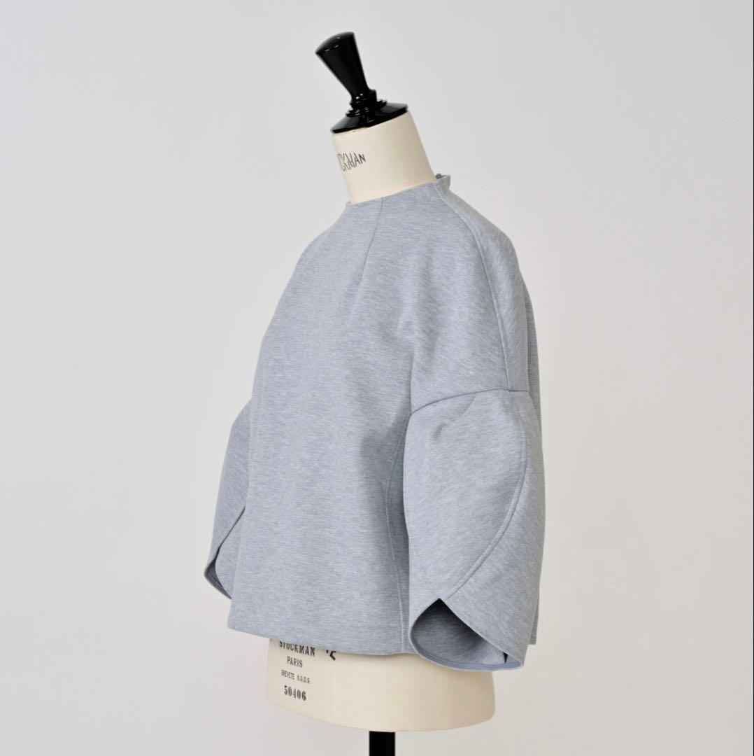 ヘイヴ HEVE チューリップボンディングブラウス グレー