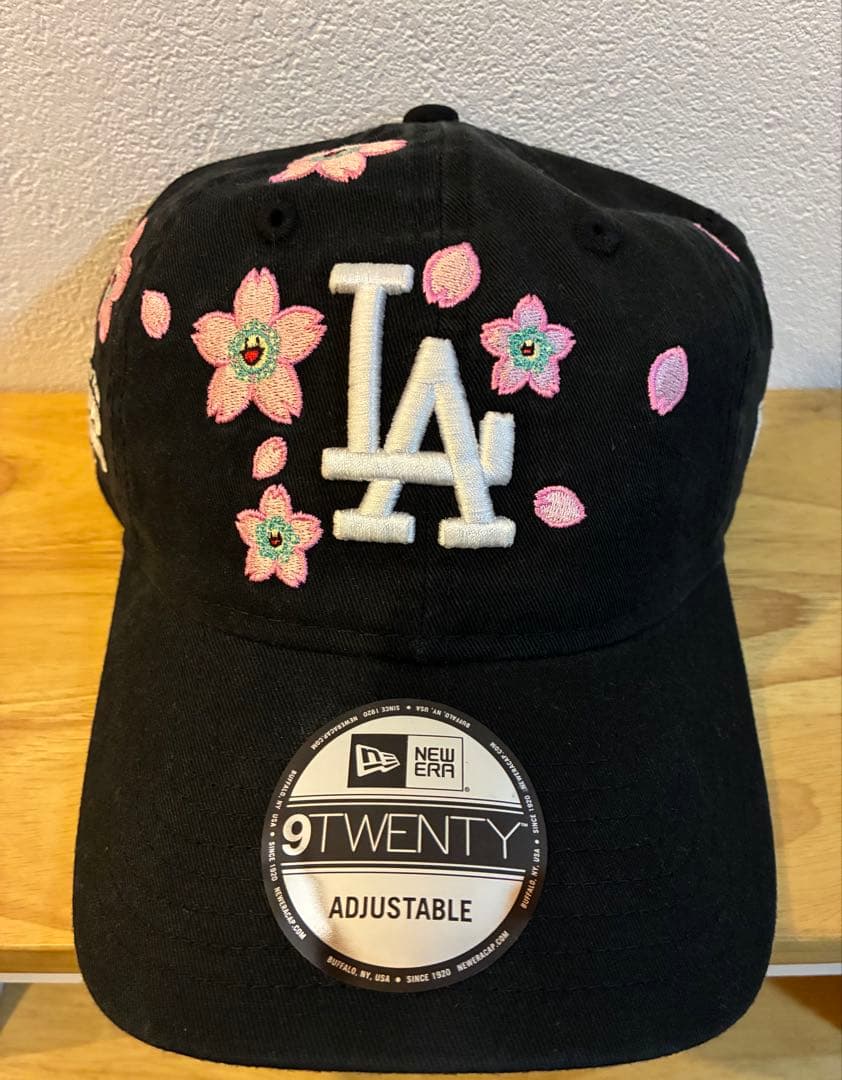 MLB☆ニューエラ★ドジャース 9TWENTY 村上隆 ブラック