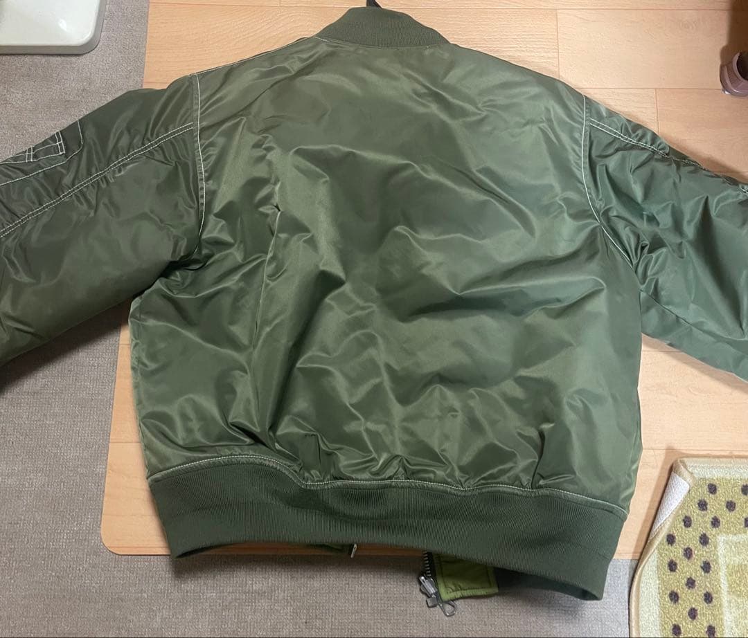 希少STUSSY BUILT REVERSIBLE BOMBER JACKET