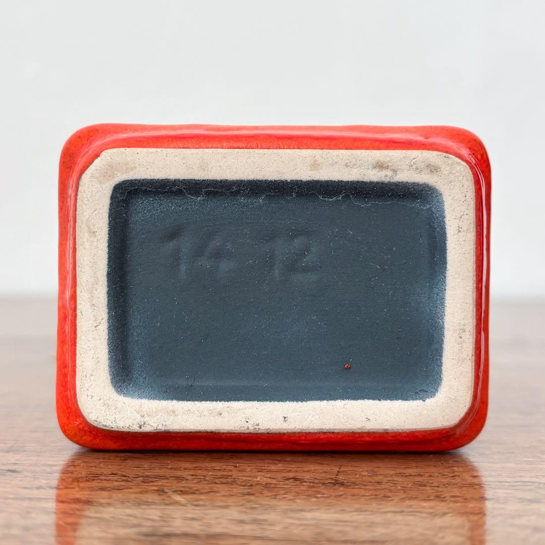 【ドイツ Stein Keramikの小さな花瓶】Fat Lava 410