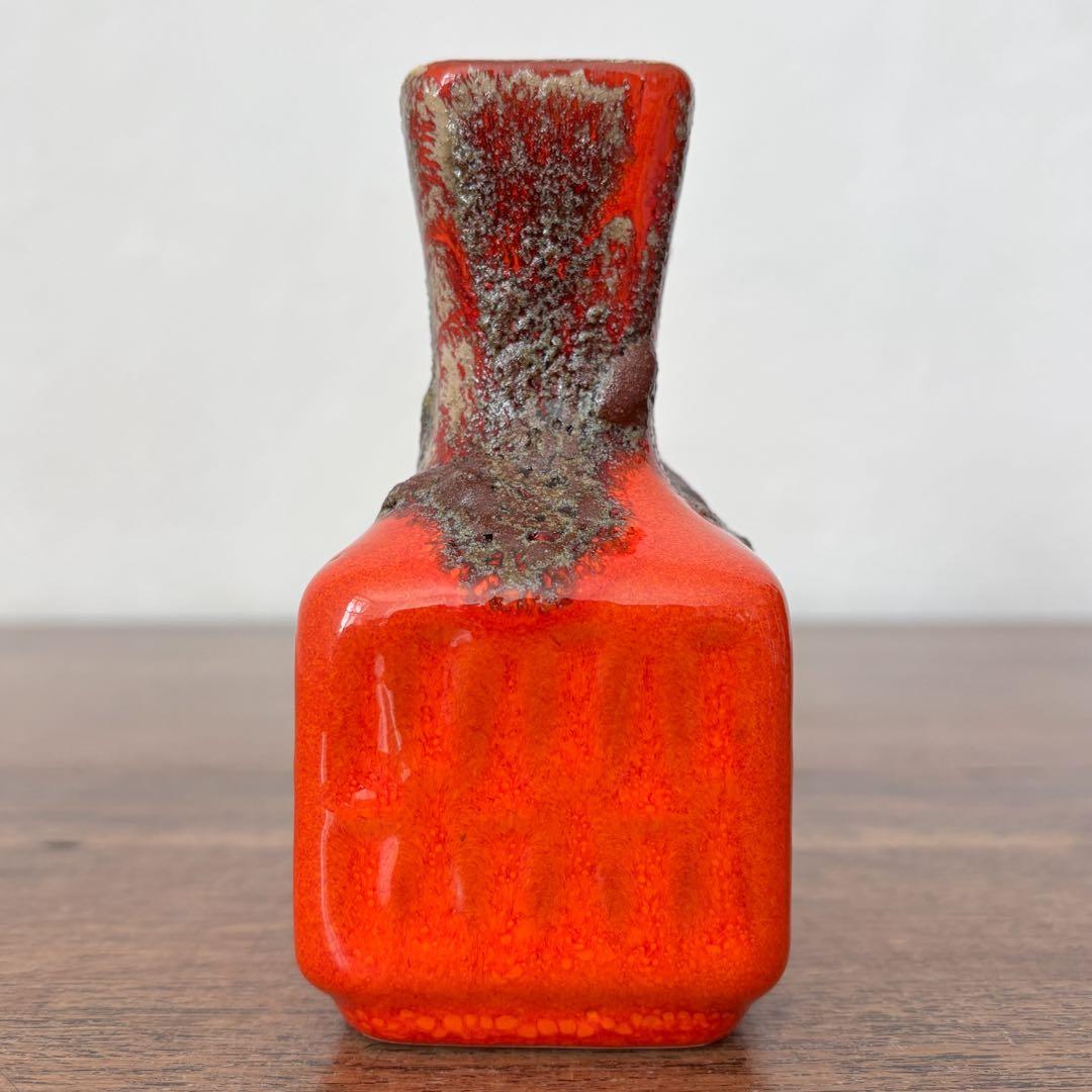 【ドイツ Stein Keramikの小さな花瓶】Fat Lava 410