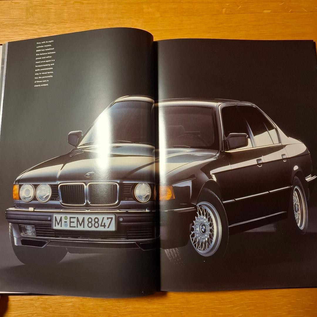  7シリーズ E38 非売品 公式プレス資料 外箱付 ハードカバー 英語版