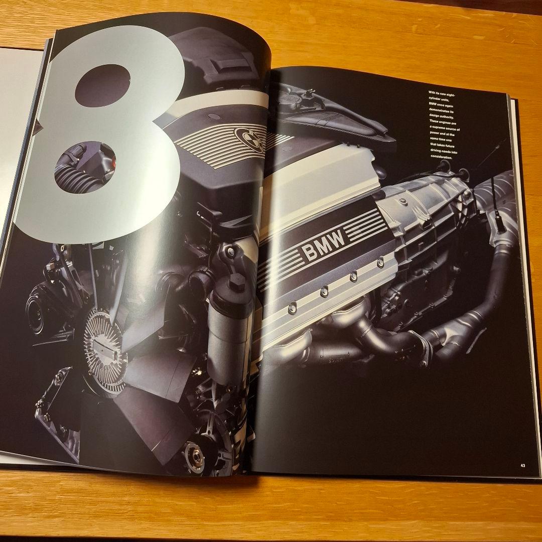  7シリーズ E38 非売品 公式プレス資料 外箱付 ハードカバー 英語版