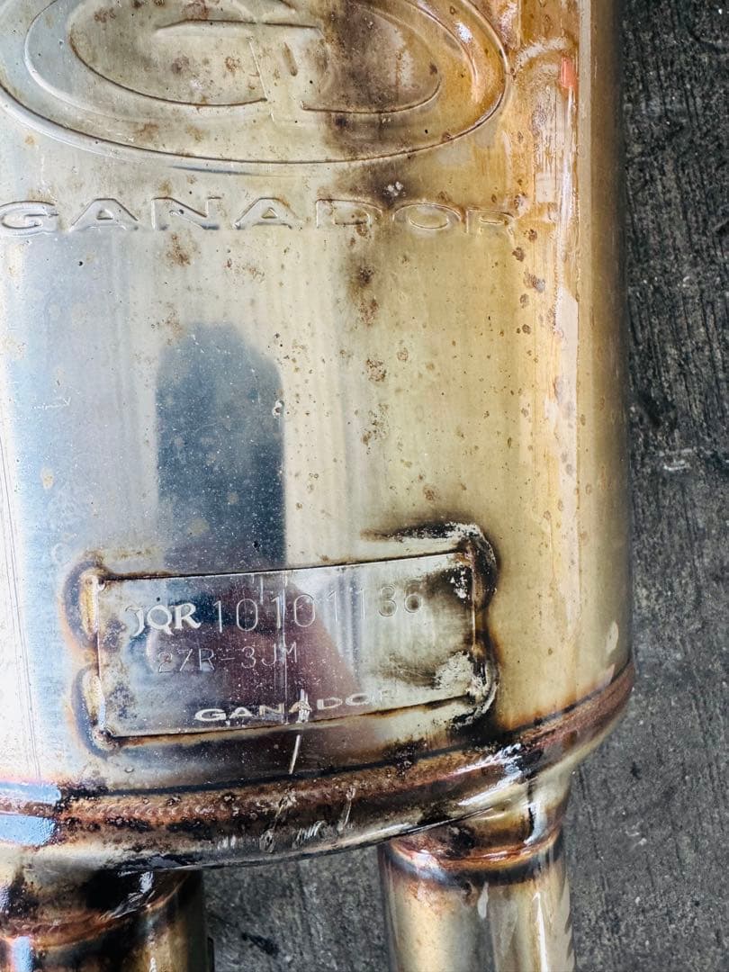 プリウス ZVW30 マフラー ガナドール PASION JQR10101136