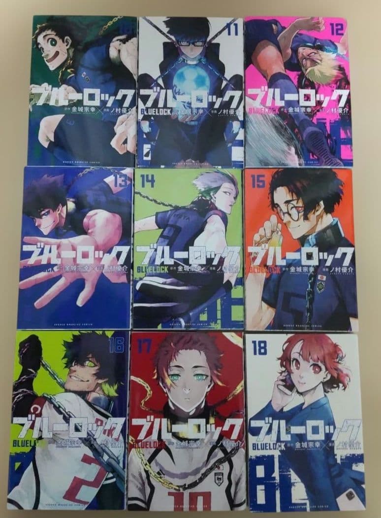 ブルーロック1〜31巻　キャラクターブック フレークシール