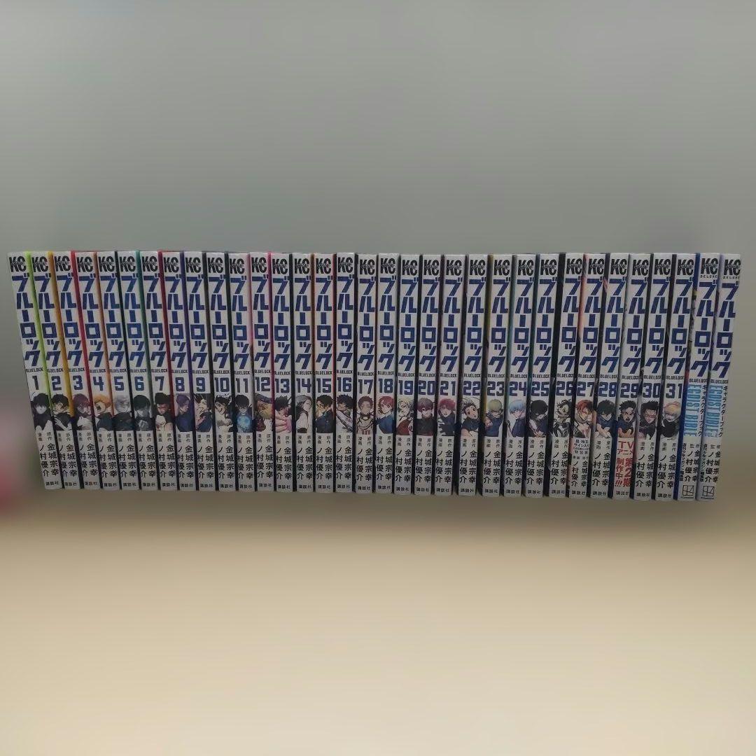 ブルーロック1〜31巻　キャラクターブック フレークシール