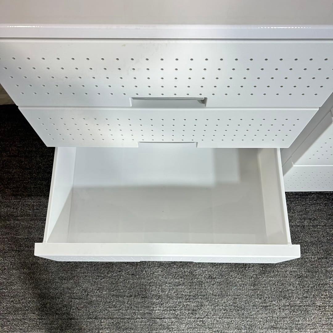 天馬 TENMA フィッツプラスデコ 4段 3段 ホワイト 収納 C097