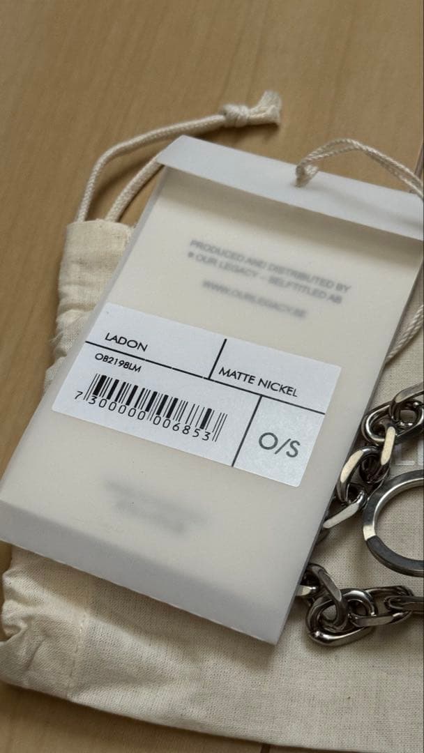 K Our Legacy LADON ウォレットチェーン&ネックレス