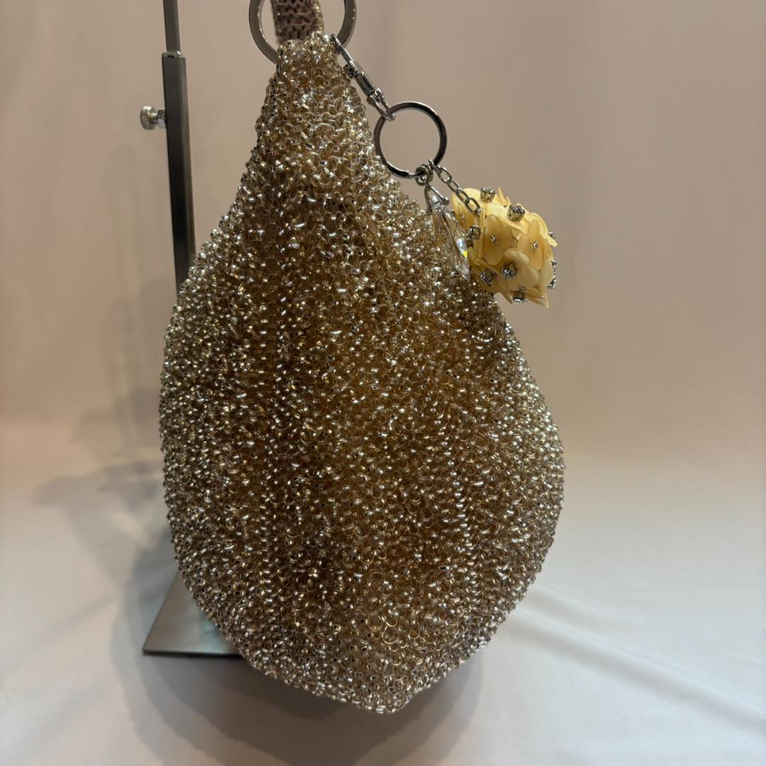 【美品】アンテプリマ ワイヤー ワンショルダー ゴールド　チャーム付き