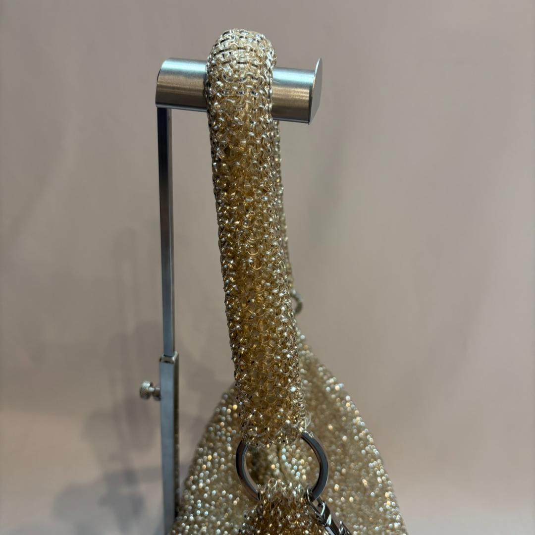 【美品】アンテプリマ ワイヤー ワンショルダー ゴールド　チャーム付き