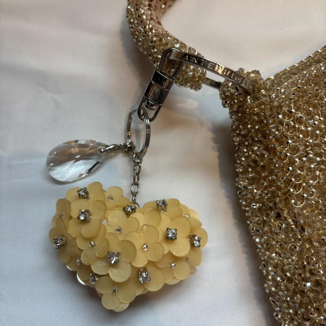 【美品】アンテプリマ ワイヤー ワンショルダー ゴールド　チャーム付き