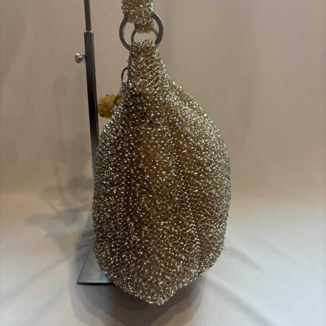 【美品】アンテプリマ ワイヤー ワンショルダー ゴールド　チャーム付き