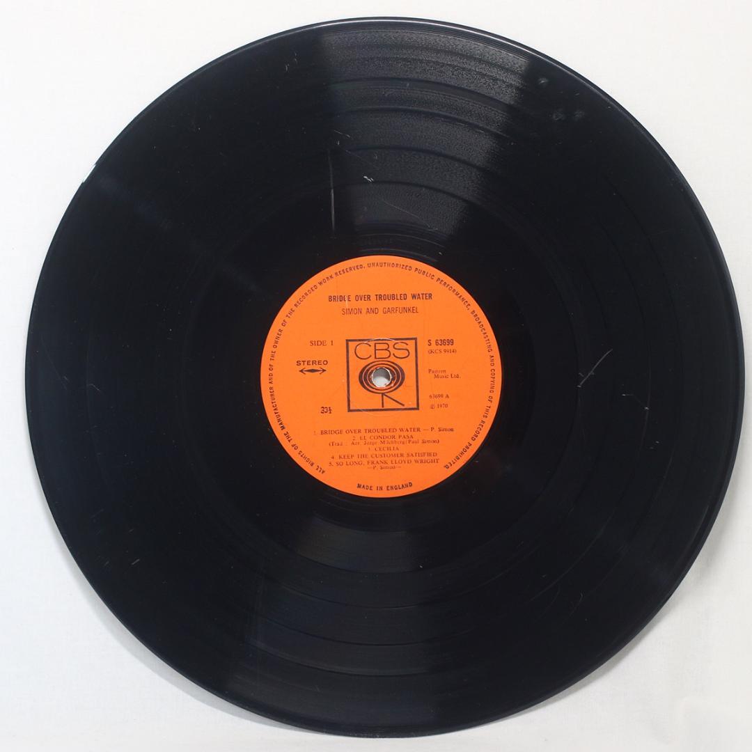 英LP Saimon and Garfunkel Bridge Over UK盤