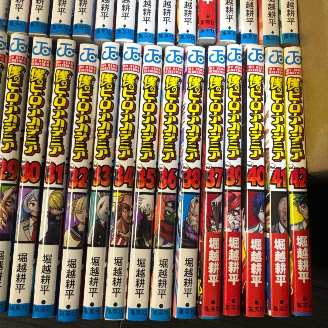 僕のヒーローアカデミア　ヒロアカ　全巻セット　まとめ売り　1-42巻