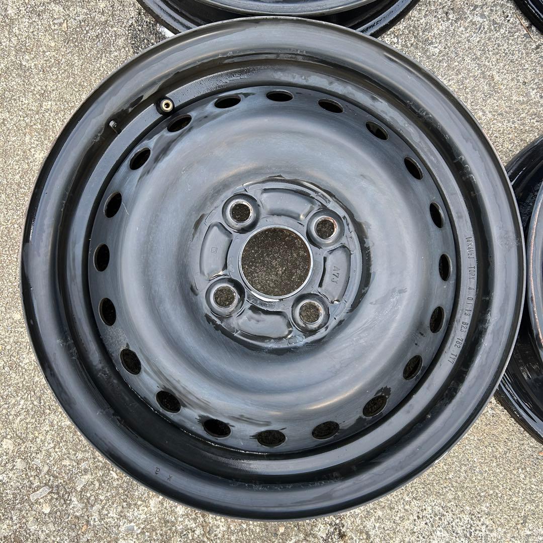 N-BOXのスタッドレスに！ホンダ純正14インチスチールホイール4本組　14㌅