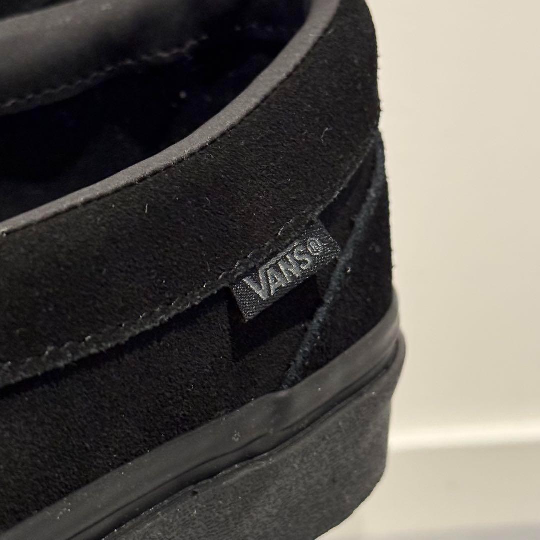VANS バンズ ローファー V196CF CN スエード ブラック 23.0