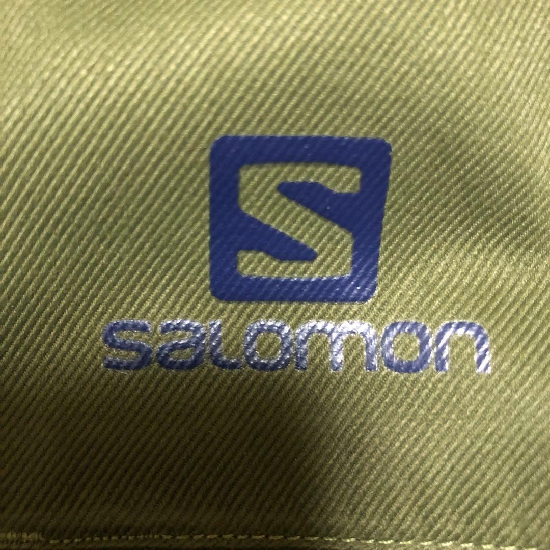salomon スノーウェア M スキー オリーブ ネイビー メンズ