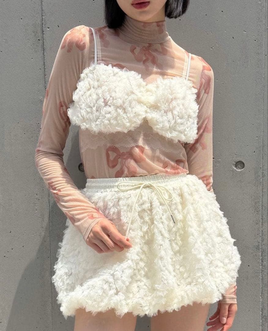 【完売品・新品】POPPY チュールバルーンスカート　あさぎーにょ　ポピー